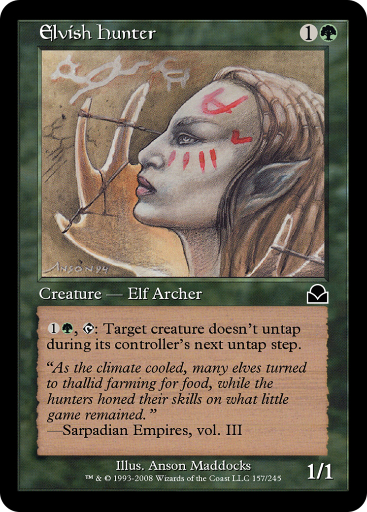 Elvish Hunter  [Masters Edition II] Foil