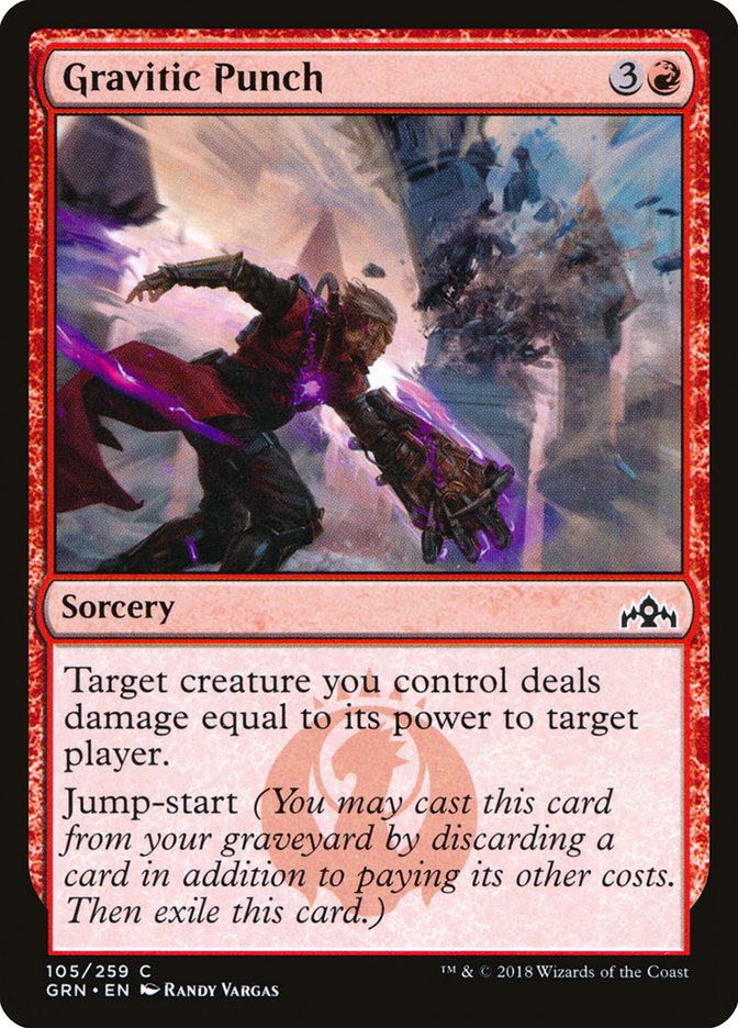 Gravitic Punch [Guilds of Ravnica] Foil