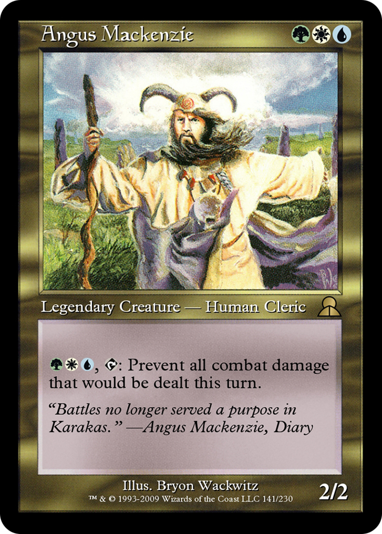 Angus Mackenzie  [Masters Edition III]