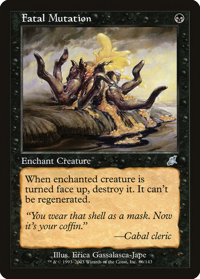 Fatal Mutation [Scourge] Foil