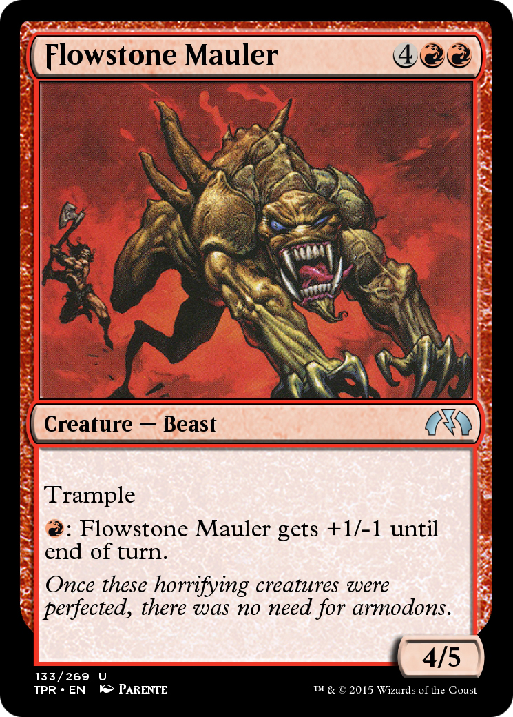 Flowstone Mauler  [Tempest Remastered] Foil