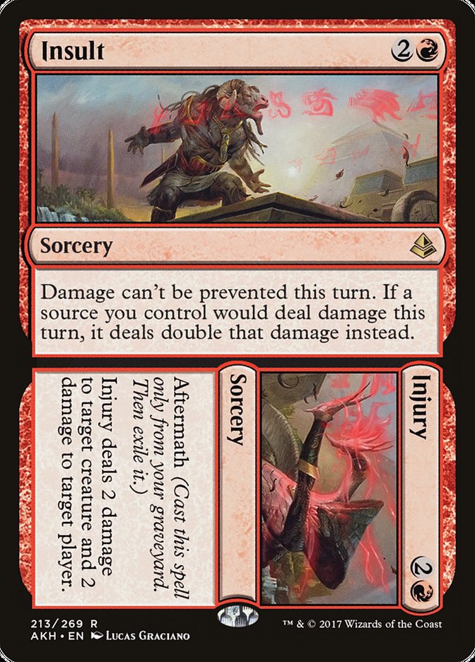 Insult // Injury [Amonkhet] Foil