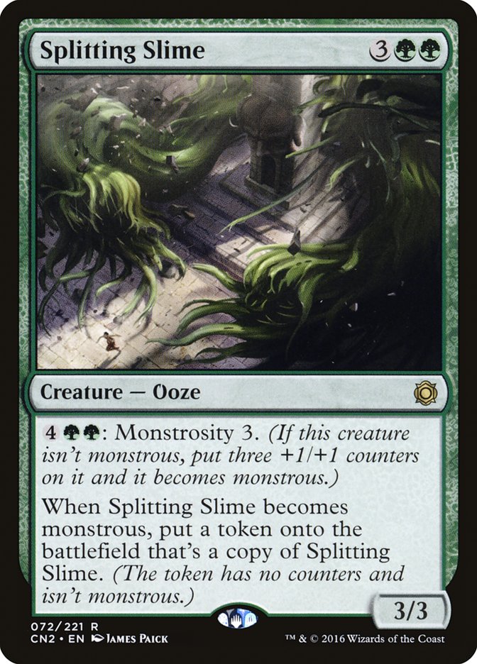 Splitting Slime [Conspiracy: Take the Crown] Foil