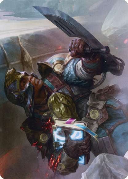 Retrieval Agent // Retrieval Agent  [The Brothers' War Art Series] (Borderless) Foil