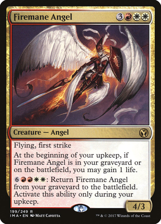 Firemane Angel [Iconic Masters] Foil