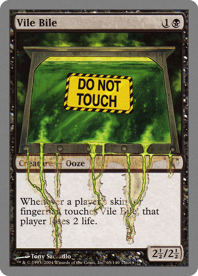 Vile Bile [Unhinged] Foil
