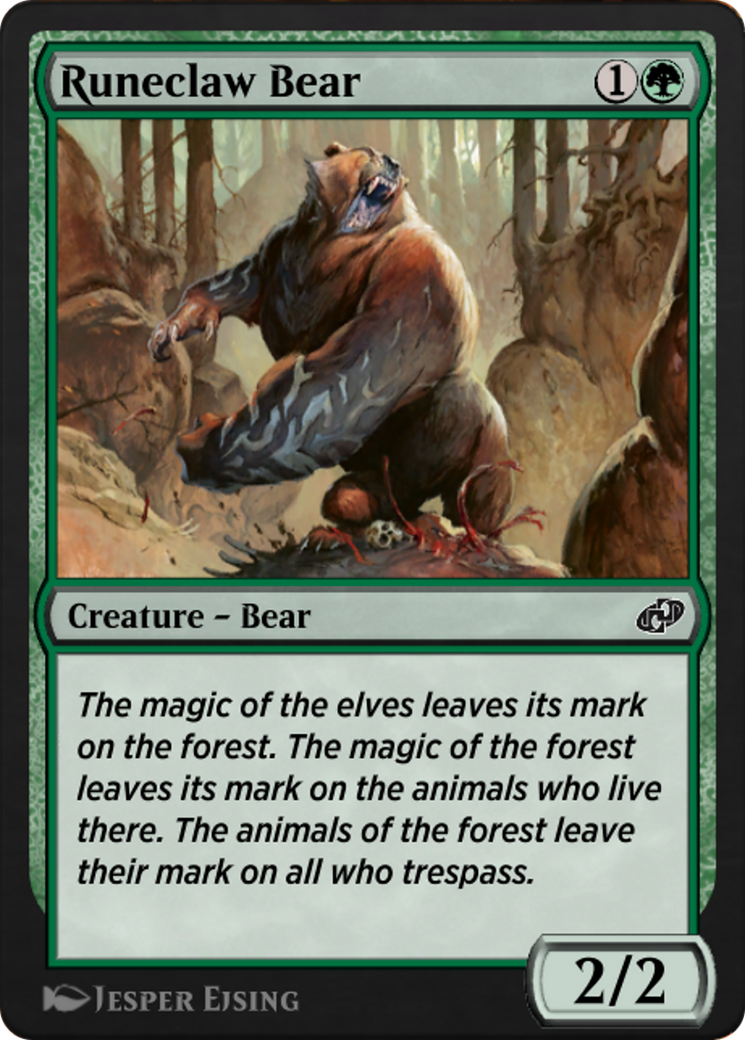 Runeclaw Bear  [Jumpstart: Historic Horizons]