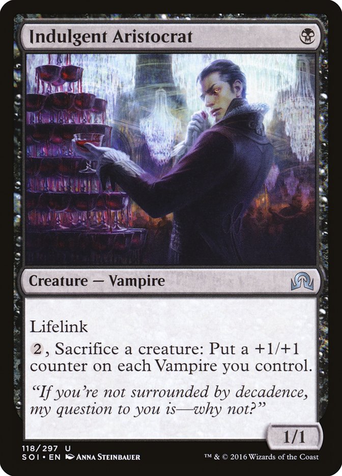 Indulgent Aristocrat [Shadows over Innistrad] Foil