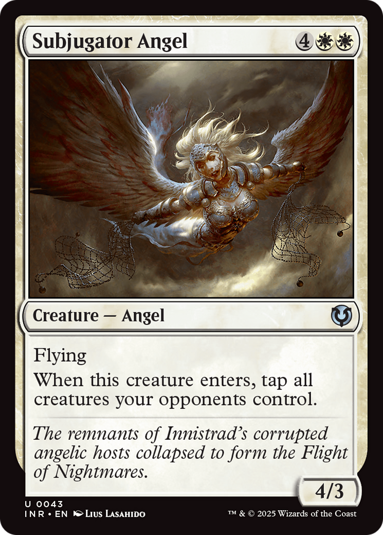 Subjugator Angel [Innistrad Remastered] Foil