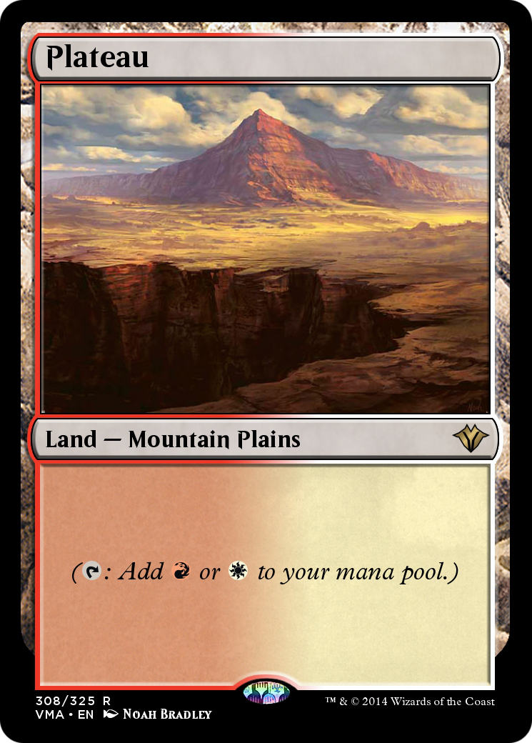 Plateau  [Vintage Masters] Foil