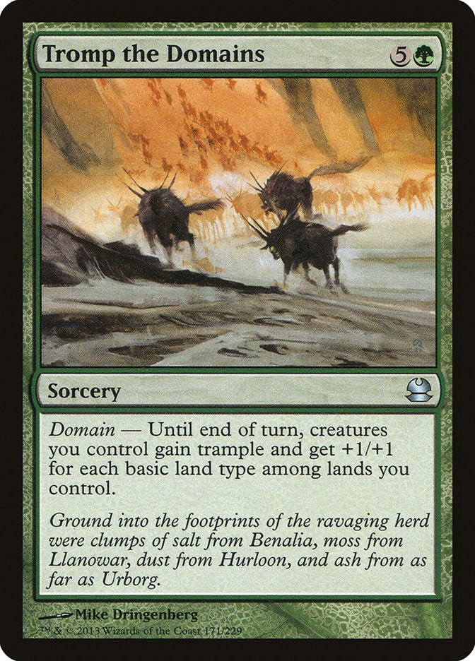 Tromp the Domains [Modern Masters] Foil