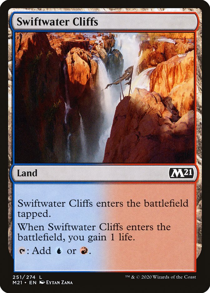 Swiftwater Cliffs [Core Set 2021] Foil