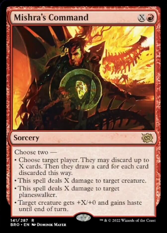 Mishra's Command [The Brothers' War] Foil