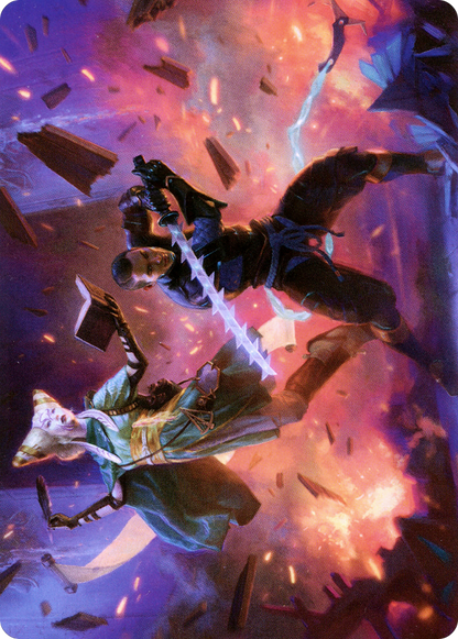 Explosive Entry // Explosive Entry  [Neon Dynasty Art Series] (Borderless) Foil