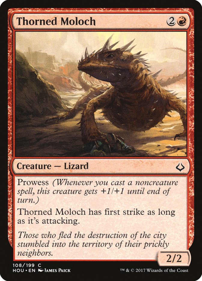 Thorned Moloch [Hour of Devastation] Foil