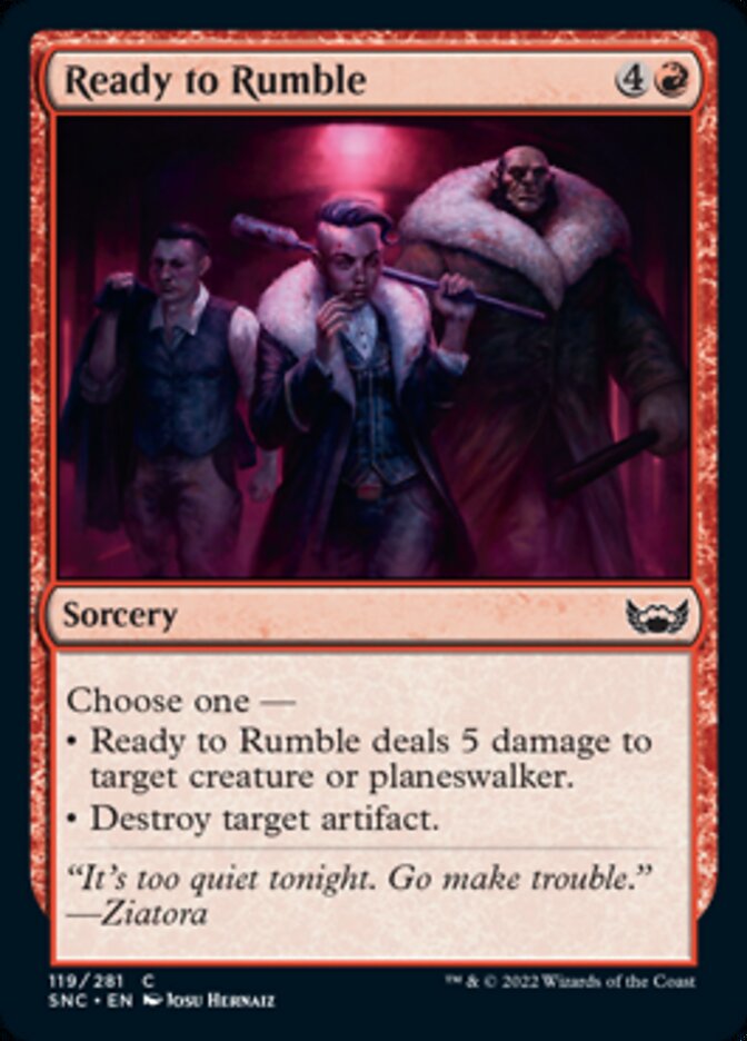 Ready to Rumble [Streets of New Capenna] Foil