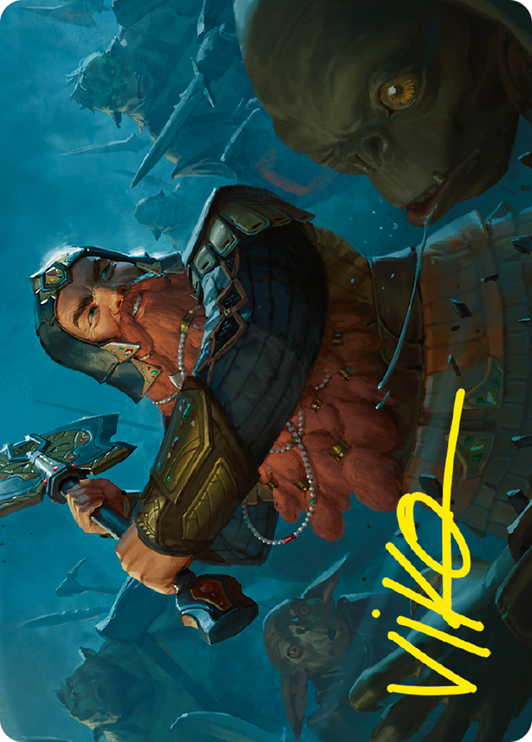 Gimli, Counter of Kills // Gimli, Counter of Kills  [Tales of Middle-earth Art Series] (Borderless) Foil
