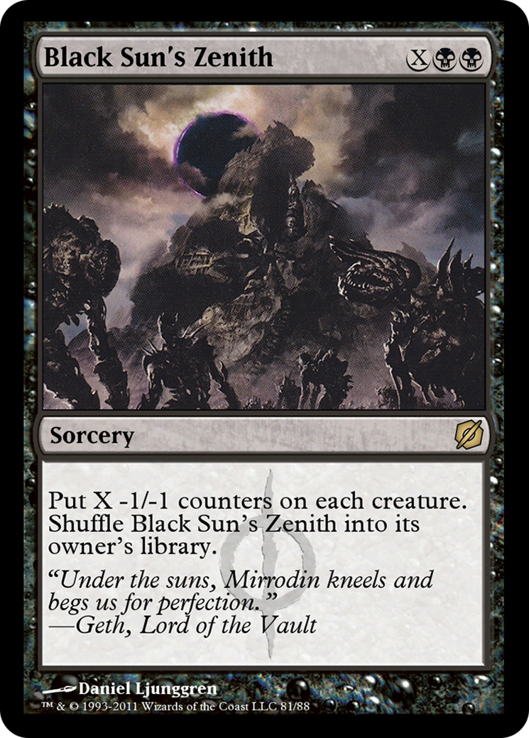 Black Sun's Zenith  [Duel Decks: Mirrodin Pure vs. New Phyrexia]