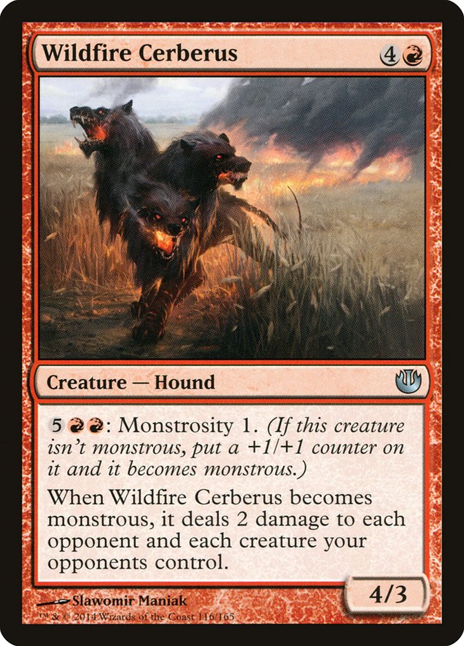 Wildfire Cerberus [Journey into Nyx] Foil