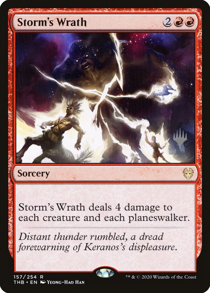Storm's Wrath (Promo Pack) [Theros Beyond Death Promos] Foil