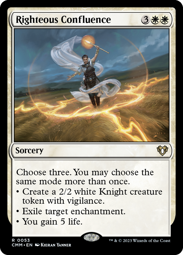 Righteous Confluence [Commander Masters] Foil