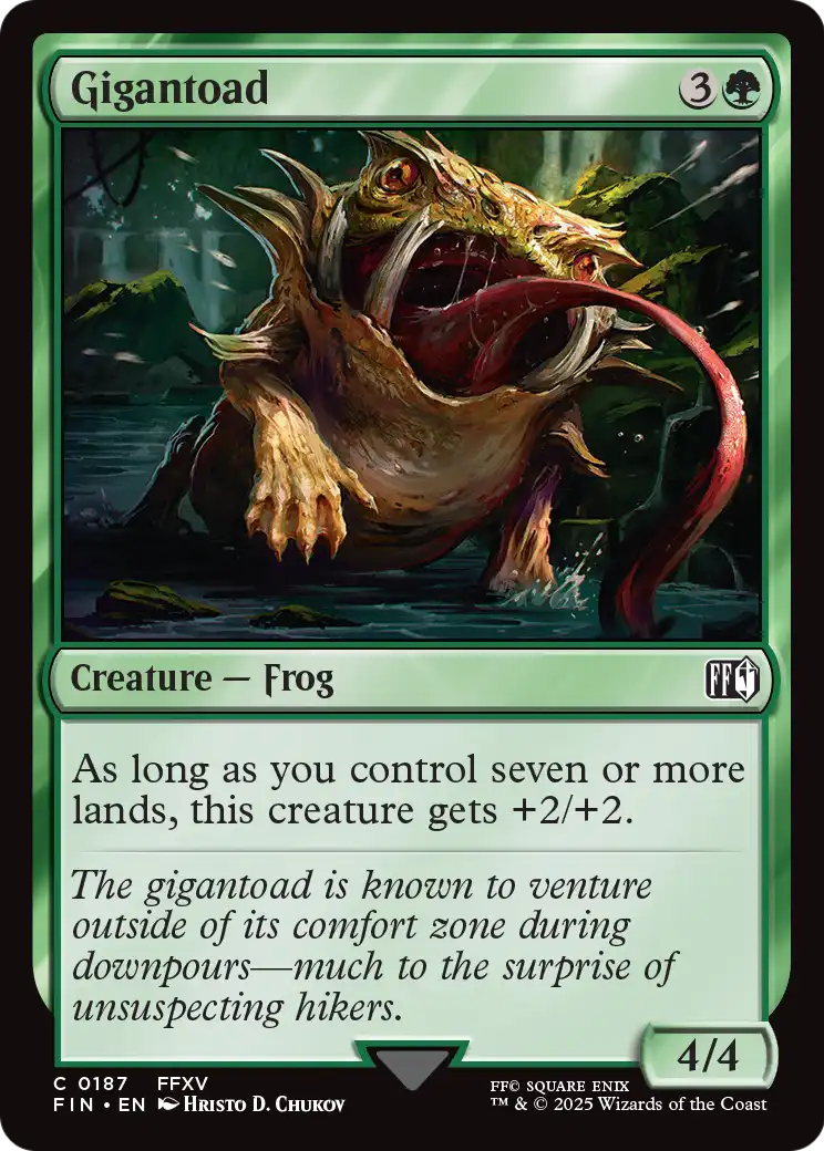 Gigantoad [FINAL FANTASY] Foil