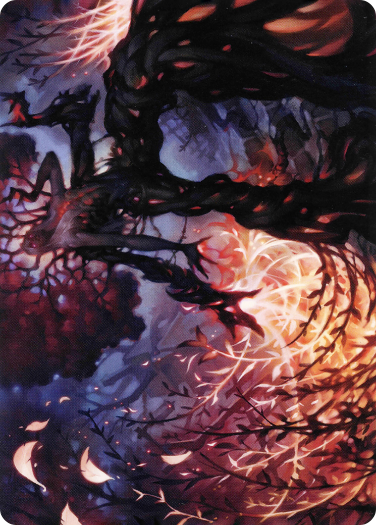 Splendid Reclamation // Splendid Reclamation  [Crimson Vow Art Series] (Borderless) Foil