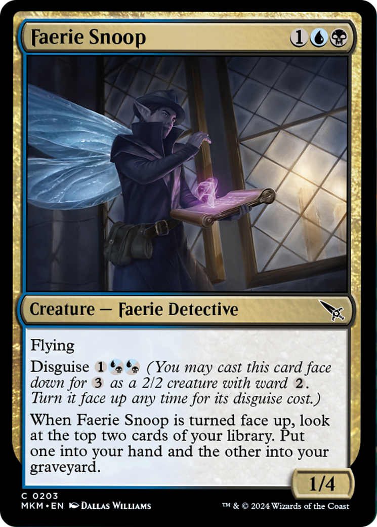 Faerie Snoop [Murders at Karlov Manor] Foil