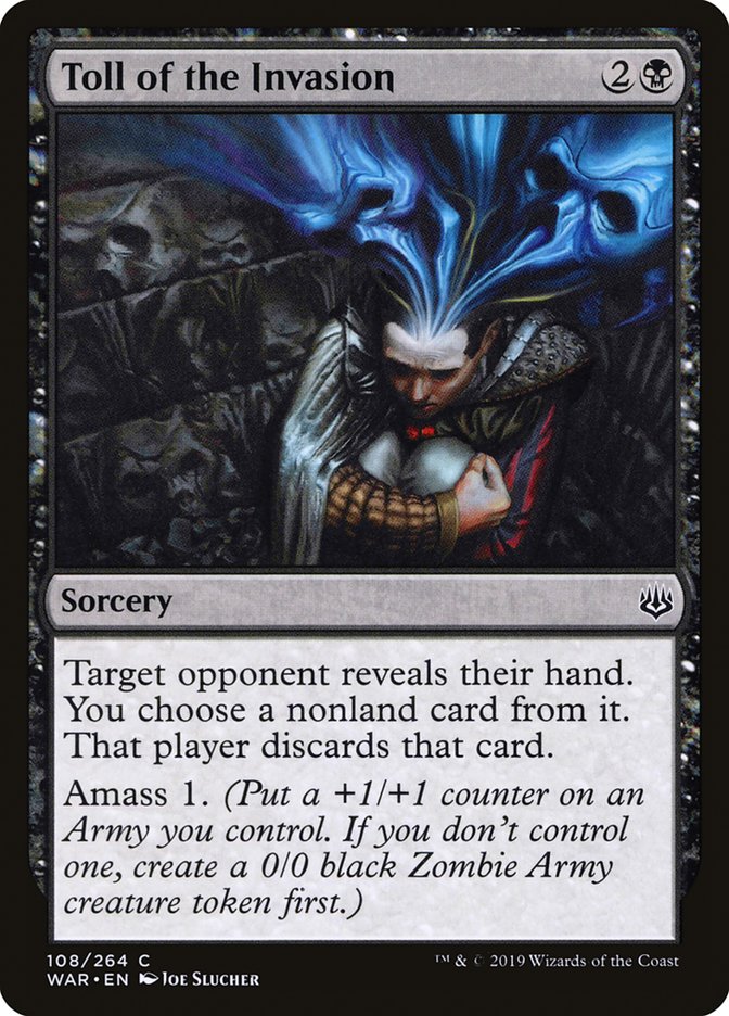 Toll of the Invasion [War of the Spark] Foil