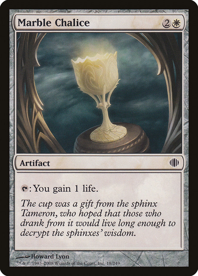 Marble Chalice [Shards of Alara] Foil