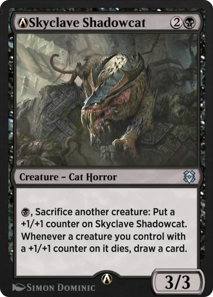 A-Skyclave Shadowcat  [Zendikar Rising]