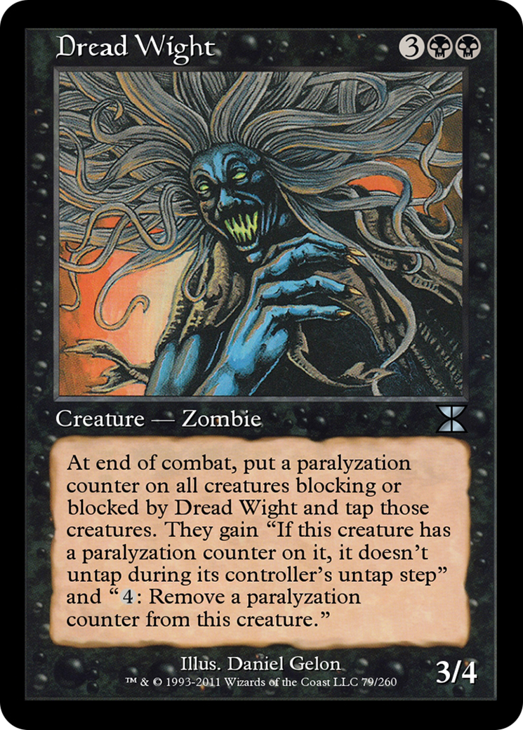 Dread Wight  [Masters Edition IV] Foil