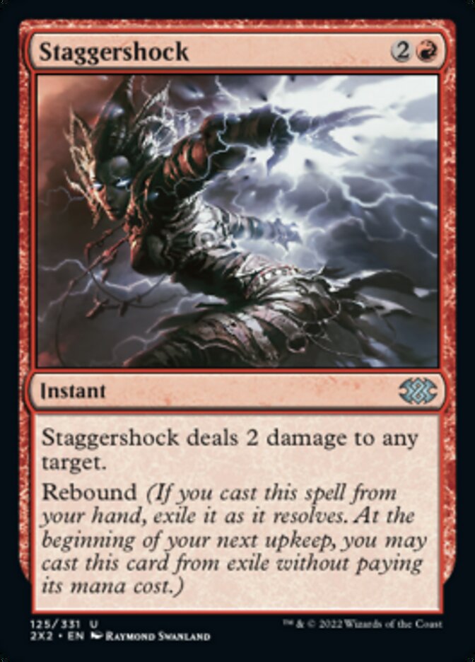 Staggershock [Double Masters 2022] Foil