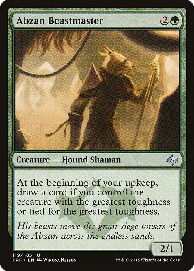 Abzan Beastmaster [Fate Reforged] Foil
