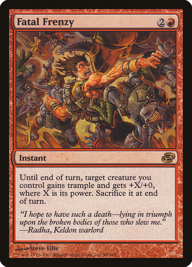 Fatal Frenzy [Planar Chaos] Foil