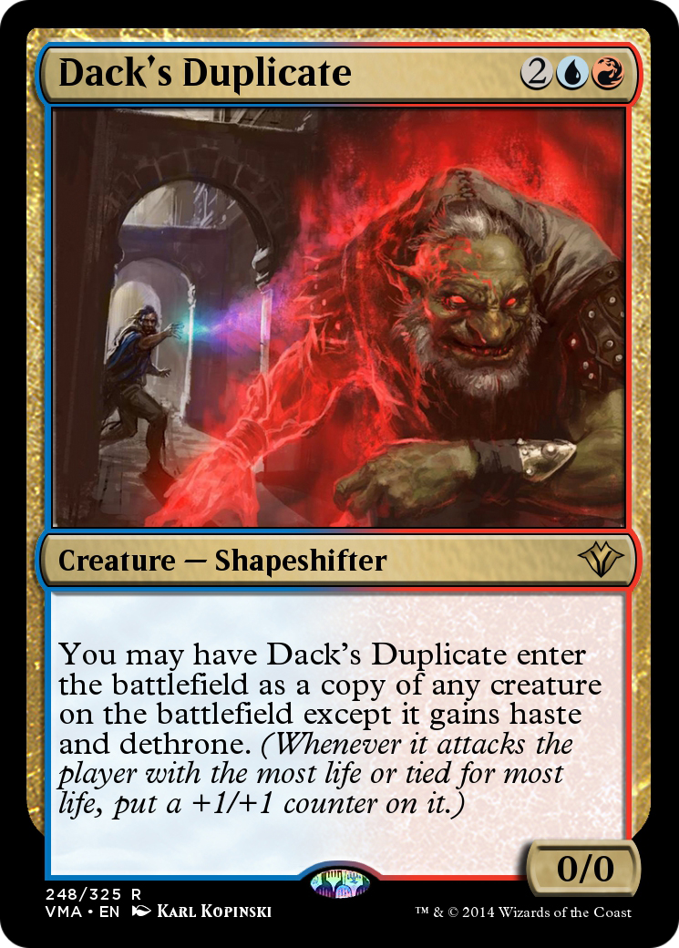 Dack's Duplicate  [Vintage Masters] Foil