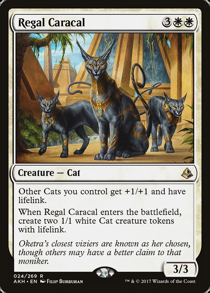 Regal Caracal [Amonkhet] Foil