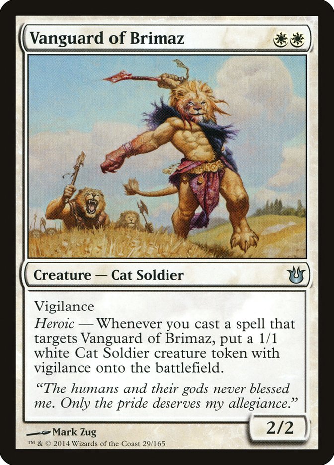 Vanguard of Brimaz [Born of the Gods] Foil