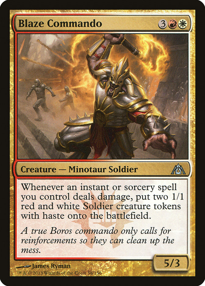 Blaze Commando [Dragon's Maze] Foil