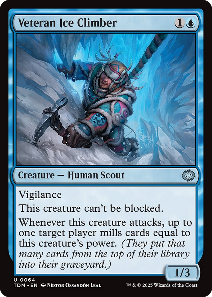 Veteran Ice Climber [Tarkir: Dragonstorm] Foil
