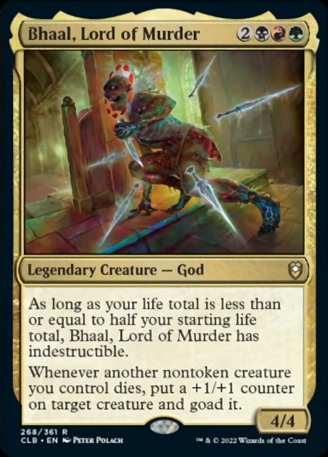 Bhaal, Lord of Murder [Commander Legends: Battle for Baldur's Gate] Foil