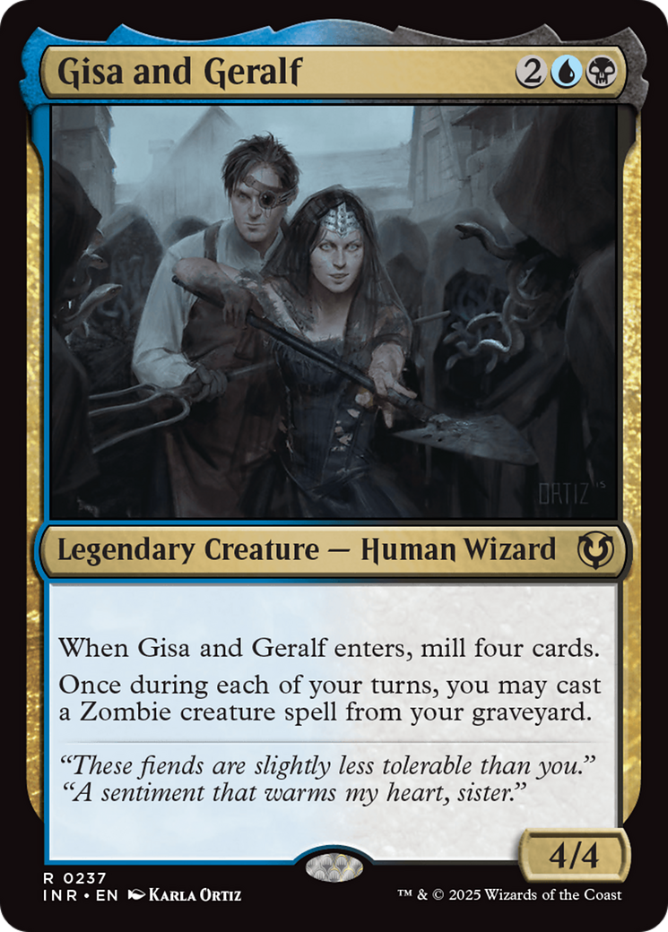 Gisa and Geralf [Innistrad Remastered] Foil