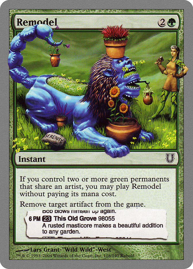 Remodel [Unhinged] Foil