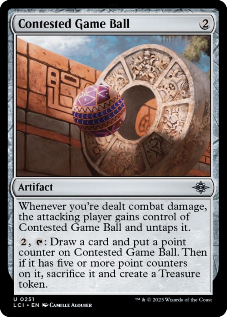 Contested Game Ball [The Lost Caverns of Ixalan] Foil