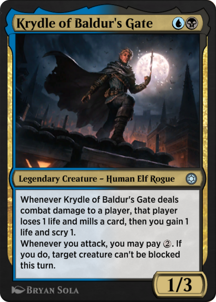 Krydle of Baldur's Gate  [Alchemy Horizons: Baldur's Gate]