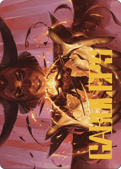 Convenient Target // Convenient Target  [Murders at Karlov Manor Art Series] (Borderless) Foil
