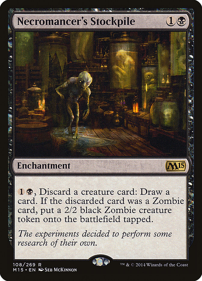 Necromancer's Stockpile [Magic 2015] Foil