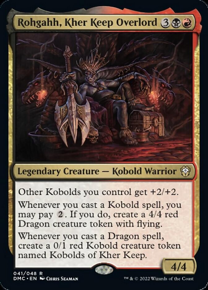 Rohgahh, Kher Keep Overlord [Dominaria United Commander] Foil