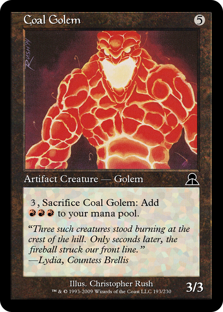 Coal Golem  [Masters Edition III]