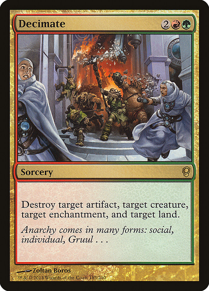 Decimate [Conspiracy] Foil